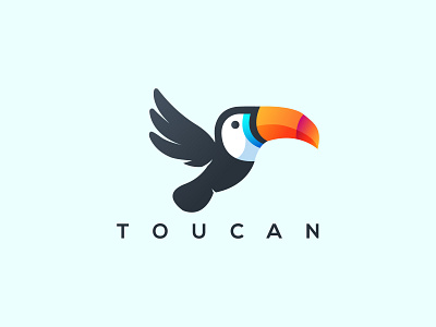 Toucan Logo app branding design game graphic design illustration logo strong touacans toucan toucan bird toucan bird logo toucan design toucan logo toucan vector logo