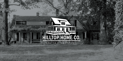 Hilltop Home Co. brand design brand identity branding construction graphic design logo logo design ui vector visual identity webdesign website