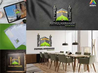 UMRAH AND HAJJ TRAVEL LOGO branding graphic design logo