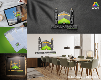 UMRAH AND HAJJ TRAVEL LOGO branding graphic design logo