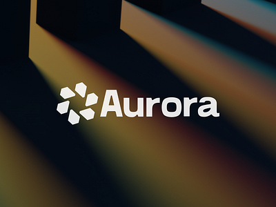 Aurora Branding and ui 3d branding graphic design logo ui