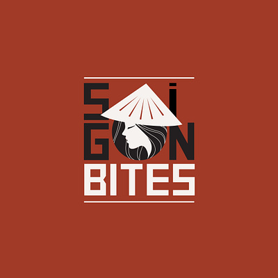 Saigon Bites Restaurant | LOGO DESIGN & BRAND IDENTITY animation brand identity brand logo branding cuisine design food graphic design illustration logo restaurant restaurant logo typography ux vector vietnam vietnamese