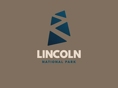 LINCOLN NATIONAL PARK - Day 20 Daily Logo Challenge branding graphic design logo