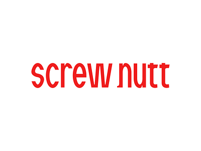 ScrewNutt graphic design logo