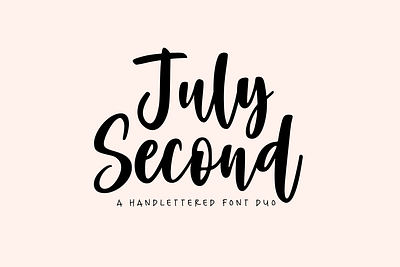 July Second Font Duo branding branding font elegant fonts playful font wedding
