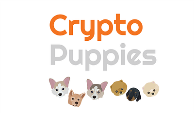 Vector Puppies (Crypto) design illustration vector