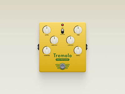 Tremolo Effects design effects pedal icon illustration music ui