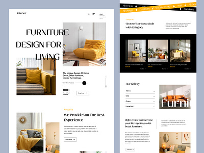 Furniture eCommerce Website Landing Page astatic branding business chair clean design ecommerce framer website furniture graphic design illustration interior logo minimal modern ui ux website website design