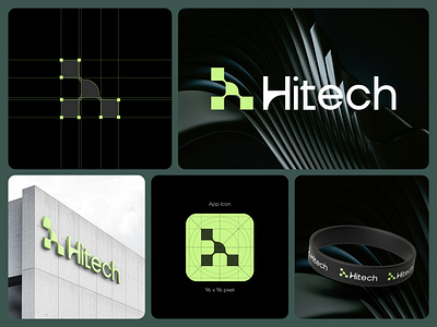 Hitech Lifestyle & Furnitur | Branding | Logo | Logos app icon brand identity branding business logo hi tech lifestyle furniture hitech logo logo design logo for digital product marketing logo