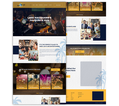 Hotel Wangi branding landing ui website design