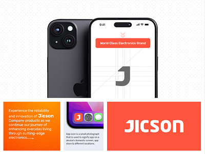 Jicson Logo design | Brand identity | Brand guidelines jicson identity