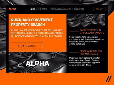 Real Estate Web Platform app calculator dashboard design estate homepage interface landing landing page logo mobile product design real service ui ux web web interaction website wensite