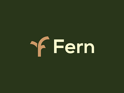 Fern Logo ! branding creative logo design f logo fern logo illustration logo logo design minimal logo modern logo