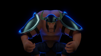 Giant Monster 3d animation blender character design creature design game game design giant monster monster