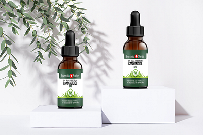 CBD Label Design product packaging box design