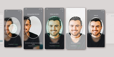 Veriff - Automated Selfie Capture app automation product design ui ux