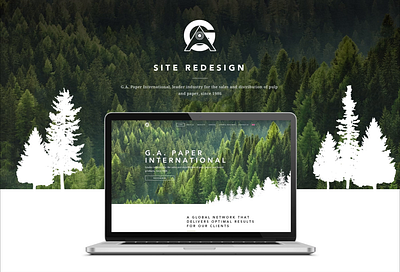 GA Paper - Website Redesign adobe xd figma graphic design product design prototype ui ux web design website