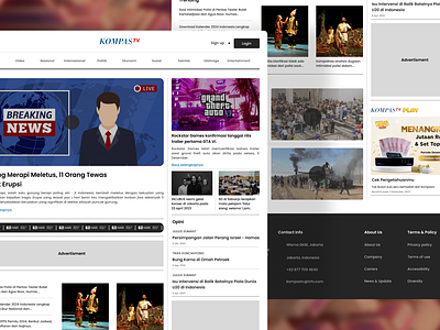 News Station branding design desktop graphic design news news station ui ui design ux ux design website