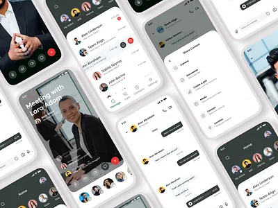 UI UX Design For Social Media Design In Figma adobe xd app redesign chat app design figma graphic design message app social media design ui ui design ui ux