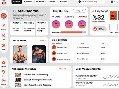 Fit Planner Dashboard Design | Fitness Dashboard adobe adobexd branding dashboard dashboarddesign figma fit fitness fitnessdashboard illustration trending ui uidesign uiux uiuxdesign ux uxdesign web webdesign websitedesign