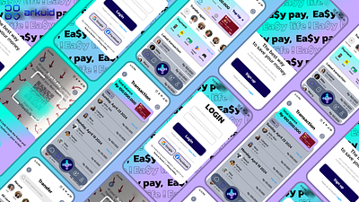 E-Pay - UI E-Wallet App app branding dailyui design e wallet figma finance graphic design mobile mobile app mobile design product design typography ui ui interface ui mobile uidesign uiux uiux design wallet