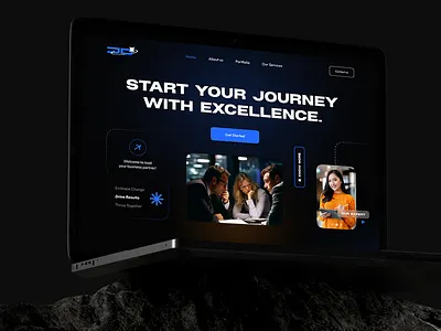 Business Consulting Website 2024 ui branding business consulting website clean ui consulting website dark theme design landing page modern design mr chaudhari product landing page ui uiux website ui