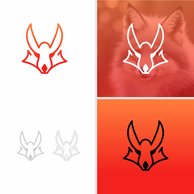 The Fox design graphic design illustration logo motion graphics vector