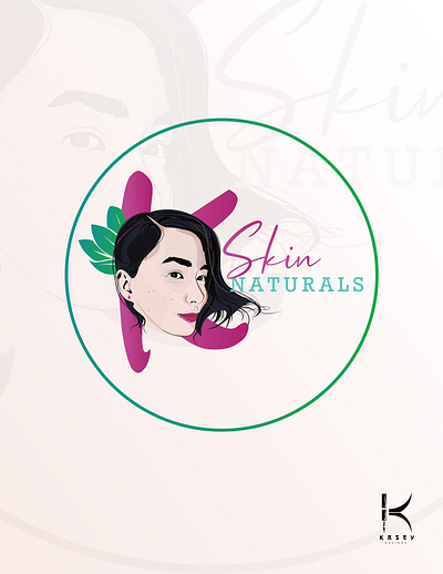 K SKIN NATURALS logo