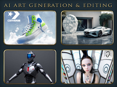 AI Art Generation & Editing | Prompt Engineering ai ai art ai content creation ai editing ai fixing ai generated art ai generation ai illustration ai image editing ai image generation dall e midjourney ai stable diffusion