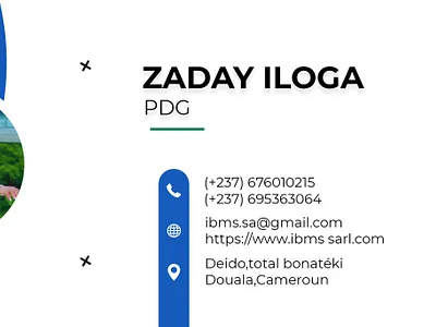 Bannière et template cover magazine branding graphic design logo