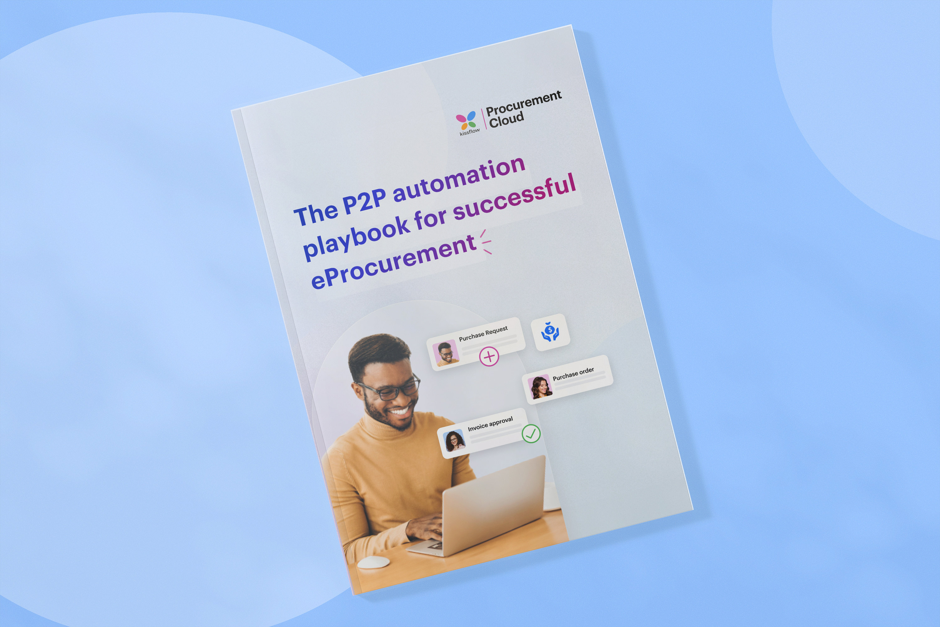 Ebook: Procurement playbook book customer design ebook figma gradient guide illustrations illustrator layout modern playbook procurement product saas simple ui uiux ux visualdesign