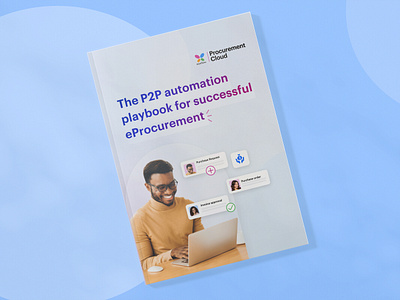 Ebook: Procurement playbook book customer design ebook figma gradient guide illustrations illustrator layout modern playbook procurement product saas simple ui uiux ux visualdesign