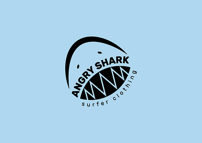 Logo. Surfing Clothes branding graphic design logo