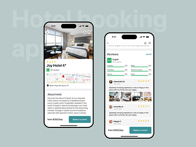 Hotel booking mobile app hotel booking mobile app mobile design room reserving ui