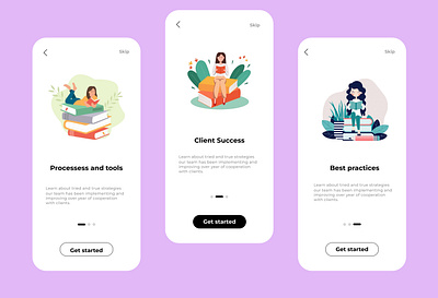 ONBOARDING PAGE branding dailyui design dribble graphic design illustration logo ui ux vector