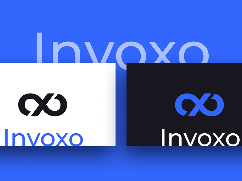 Invoxo Logo account accountant accounting branding business design digital finance fintech logo management ui ui design uiux ux