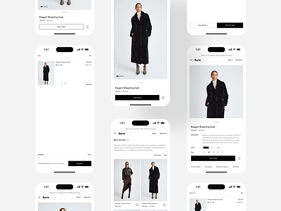 Fashion responsive app android app app design clohthing clothing app clothing store ecommerce ecommerce app fashion fashion app ios light mode mobile mobile app online shopping app responsive shop app shopping app ui ux