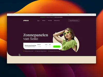 Sollo Funnel agency branding flow funnel plan planning solar ui ux
