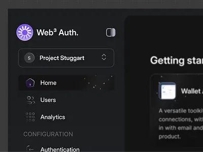 Sidebar crypto sidebar ui web3