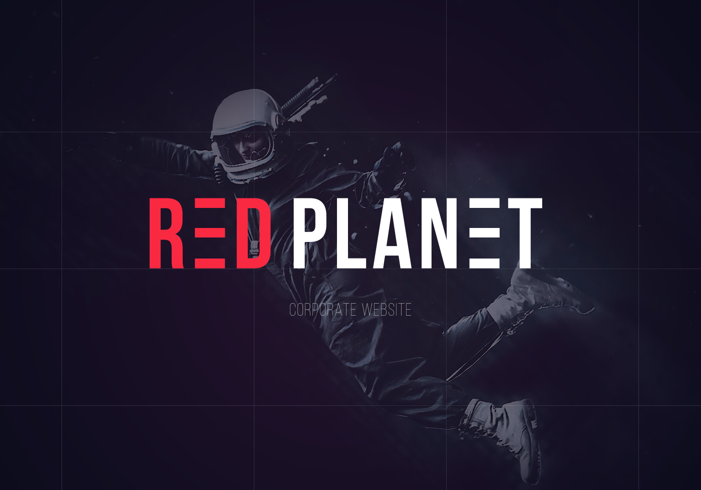Red Planet - Corporate website graphic design ui ux web design website