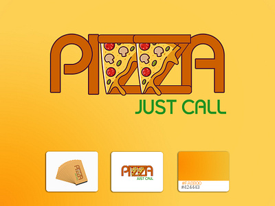 Pizza | Logo Design branding design food food logo graphic design illustration logo online shop logo pizza pizza logo typography vector