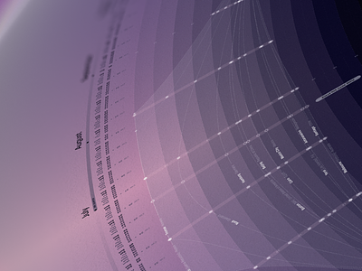 Bureau Oberhaeuser Calendar 2024 calendar data data visualization infographic information design poster