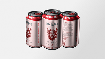 Viking Beer - Crafting Legendary Brews Since 1971 advertizing branding design drink label design marketing packaging product design social media soft drink visual design