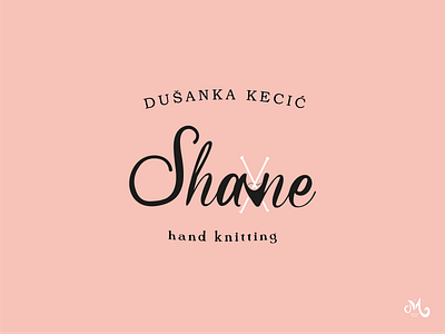 Shane hand knitting branddesign branding creativeinspiration handmade knitting logo logodesign serbiantradition sweaters tradition typography