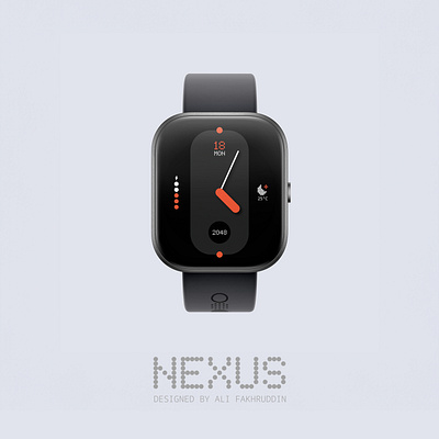 CMF Watchface: Nexus app branding cmf design graphic design illustration logo nothing smartwatch ui ux vector watch watchface