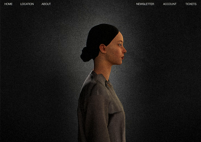 Fashion Week Webdesign - Concept 👘 animation branding concept design motion graphics ui web webdesign