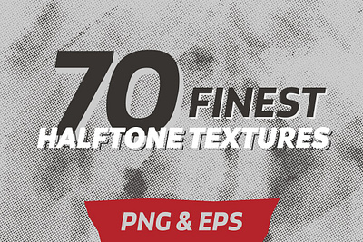 70 Halftone Textures Pack 70 halftone textures pack background distress grain grit gritty halftone textures noise overlay paper pattern retro screenprint speckle vector vintage