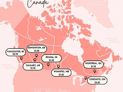 HGTV Social Media Design canada canadian artist canadian designer canadian illustrator graphic design illustration illustrator map social media