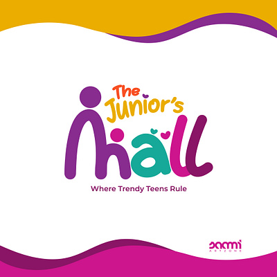 The Junior's Mall Logo Design brand identity branding graphic design kids logo