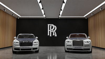 Rolls Royce Phantom or Ghost Cinematic Render 3d 3dmodeling automotive blender cinematic rollsroyce
